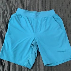Lululemon 9” Linerless Shorts Teal